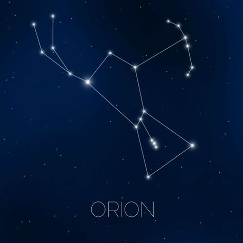 Delta Orionis in Orion's Belt Constellation Tattoo Orion Belt, Orion’s Belt, Orion Belt, Orion Tattoo, Capricorn Constellation Tattoo, Constellations In The Sky, Natural Cycles, Orion's Belt, Capricorn Constellation