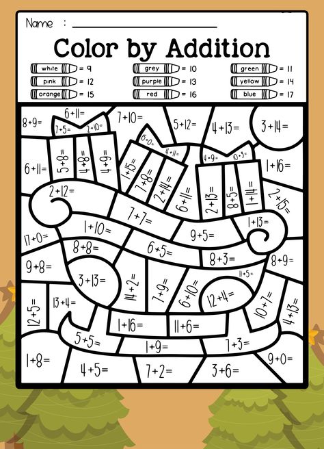 Printable Christmas Activities Kids Multiplication Coloring Worksheets, Christmas Color By Number, Christmas Math Worksheets, Math Coloring Worksheets, Holiday Worksheets, 3rd Grade Math Worksheets, Coloring Worksheets, Summer Math, Christmas Worksheets