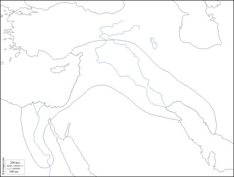 Fertile Crescent : free map, free blank map, free outline map, free base map : boundaries, hydrography (white) Ancient Mesopotamia Map, Ancient Egypt For Kids, Fertile Crescent, Tapestry Of Grace, Egypt Map, Drawing Collection, 6th Grade Social Studies, Homeschool Social Studies, Ancient Mesopotamia