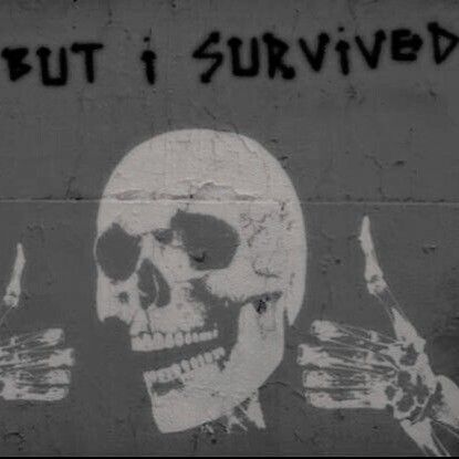 I Survived, Grunge Aesthetic, Skeleton, We Heart It, Graffiti, Lost