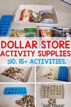 Kids Activities At Home, Easy Toddler Activities, Quiet Time Activities, Busy Boxes, Daycare Activities, Indoor Activities For Kids, Preschool At Home, Toddler Play, Busy Toddler