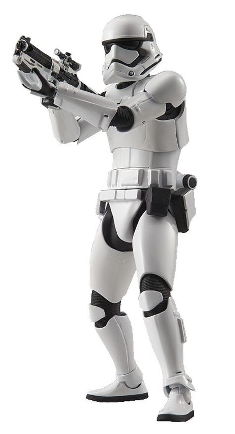 Star Wars First Order, First Order Stormtrooper, Star Wars Character, Imperial Army, Plastic Model Kit, Star Wars Stormtrooper, Storm Trooper, Dynamic Poses, Force Awakens