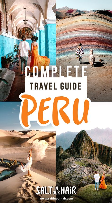 South America Travel Itinerary, Peru Travel Guide, South America Travel Destinations, Latin America Travel, Peruvian Cuisine, South America Destinations, Les Continents, Traveling Abroad, Travel Route