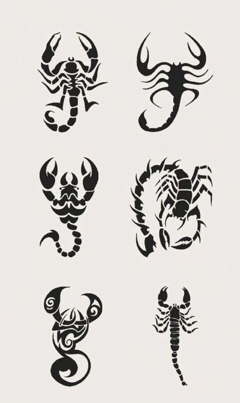 Scorpio Face Tattoo, Scorpio Tattoos Men, Squirpion Tattoo, Scorpio Design Art, Scorpion Collar Bone Tattoo, Egyptian Scorpion Tattoo, Abstract Scorpion, Scorpion Tattoo For Men, Demon Familiar