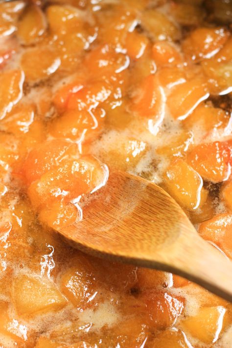 Easy Apricot Jam (Gluten-free, Vegan) - Dish by Dish Easy Apricot Jam Recipe, Apricot Jam Recipe, Summer Canning, Easy Jam Recipe, Apricot Jam Recipes, Toast For Breakfast, Easy Jam, Apricot Recipes, Stone Fruits