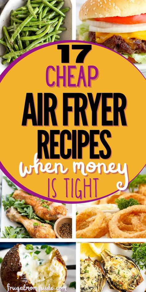 Easy College Airfryer Meals, Easy Dinners Air Fryer, Air Fryer Must Try, Easy Family Air Fryer Recipes, 5 Ingredient Air Fryer Recipes, Cheap Dinners Air Fryer, Easy Dinners For Two Air Fryer, 60 Beginner Air Fryer Recipes, Easy Fall Air Fryer Recipes