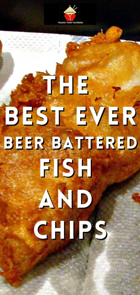 Fish And Chips Batter, Beer Battered Fish And Chips, Battered Fish And Chips, Beer Battered Fish Recipes, Fish Batter Recipe, Fish N Chips Recipe, Cod Fish Recipes, Best Fish And Chips, Fish Dinner Recipes