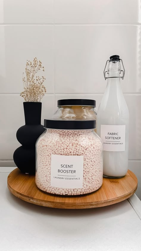 Laundry Room Containers, Laundry Restock, Laundry Room Essentials, Apartment Laundry, Living Aesthetic, Laundry Space, Dream Laundry Room, House Organisation, Laundry Room Inspiration