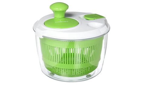 Salad Spinners, Salad Greens, Salad Spinner, Clear Bowls, Vegetable Chopper, Dish Drainers, Kitchen Must Haves, Green Salad, Kitchen Utensils Gadgets