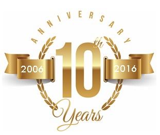 This year is the 10th anniversary of Suncatcher Craft Eyes!  Ten years ago… 50 Years In Business Celebration, Shop Anniversary Poster, Company Anniversary Poster, 20 Year Anniversary Ideas, Business Anniversary Ideas, Logo Aniversario, 10th Anniversary Idea, Poster Company, Corporate Anniversary