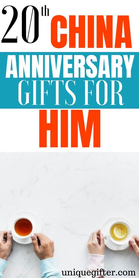 20th China Anniversary Gifts For Him | Presents For Husband | Wedding Anniversary Gifts | 20th Wedding Anniversary | Gifts For Husband | Creative Wedding Anniversary Gifts | Unique Wedding Anniversary Gifts | Thoughtful Husband Gifts | #gifts #giftguide #anniversary #presents #unique Creative Wedding Anniversary Gifts, Presents For Husband, Wedding Anniversary Gifts For Husband, 20th Anniversary Ideas, 12 Year Anniversary Gifts, 20 Year Anniversary Gifts, 11 Year Anniversary Gift, Unique Wedding Anniversary Gifts, 4th Year Anniversary Gifts