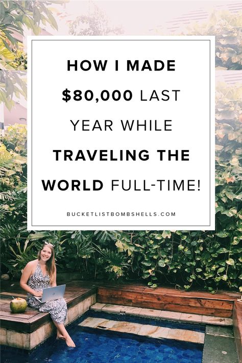 Make Money Traveling, Digital Nomad Jobs, Digital Nomad Life, Digital Nomad Lifestyle, Travel Jobs, Full Time Travel, Work Abroad, Neuer Job, Work Online