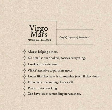 Virgo Mars, Celtic Tree Astrology, Astrology Meaning, Journal Topics, Sagittarius Astrology, Planet Signs, Spiritual Journals, Birth Chart Astrology, Virgo Moon