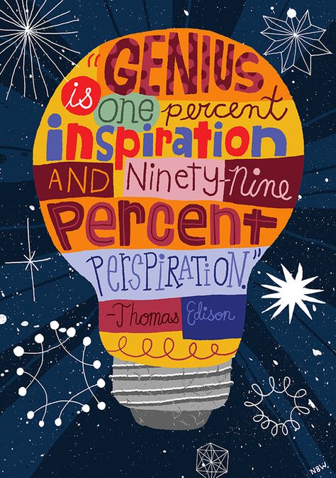 Thomas Edison Genius Hour, Science Quotes, Growth Mindset Quotes, Classroom Quotes, Creativity Quotes, Teacher Quotes, My Themes, Classroom Posters, Typography Quotes