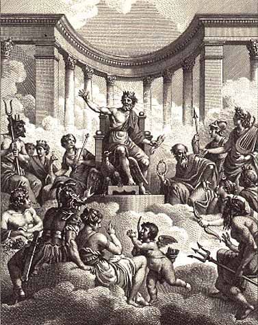 The main religion was polytheism, meaning they believed in several Gods. The people of Sparta followed the beliefs of the Olympians. In ancient Greek religion, the Twelve Olympians were the principal deities of the Greek pantheon residing on the top of Mount Olympus: Zeus, Hera, Poseidon, Demeter, Athena, Apollo, Artemis, Ares, Aphrodite, Hephaestus, Hermes, Hestia, and Dionysus. Greek Pantheon, Pagan Gods, Classical Mythology, Mount Olympus, Roman Gods, Mythology Tattoos, Greek Gods And Goddesses, Greek And Roman Mythology, Greek Mythology Art