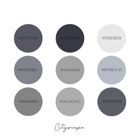 Gray color palette Gray Hex Code, Hex Code Color Palette, Grey Colour Chart, Gray Hex, Code Color, Grey Palette, Hex Color Palette, Color Schemes Colour Palettes, Grey Color Palette