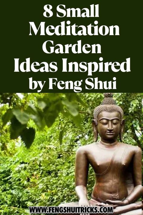 Your garden should be a place for you to relax and chill out. Do you know you can use the basics of feng shui to help you become harmonized with your surroundings? Here are 15 Small Meditation Garden Ideas you can use to apply Zen Rock Garden Landscaping, Small Meditation Garden, Small Meditation Garden Ideas, Zen Garden Design Small, Outdoor Meditation Garden, Small Zen Garden Ideas, Zen Garden Small, Meditation Garden Ideas, Meditation Gardens