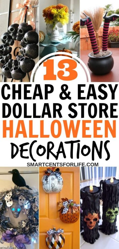 Halloween Decoration Diy, Store Halloween Decorations, Meme Costume, Diy Halloween Party, Dollar Store Halloween Decorations, Halloween Basket, Halloween Decor Diy, Dollar Tree Halloween, Halloween Decor Ideas