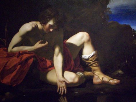 Narcissus by https://www.deviantart.com/astoldbysarah on @DeviantArt Ringling Museum, Milwaukee Art, Milwaukee Art Museum, French Paintings, John William Waterhouse, Greek And Roman Mythology, Peter Paul Rubens, Chichester, Oil Canvas