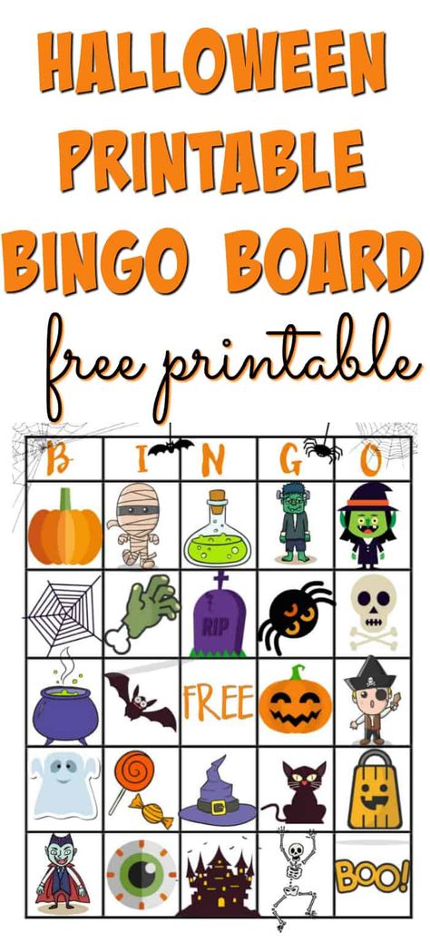 Halloween Bingo Free, Halloween Bingo Printable, Halloween Bingo Game, Halloween Bingo Cards, Free Printable Bingo Cards, Free Bingo Cards, Halloween Lunch, Room Parent, Bingo For Kids