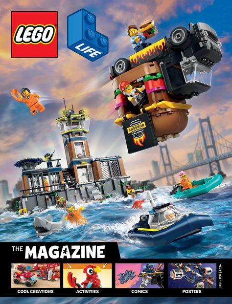 ►► FREE LEGO Life Magazine ►► #Free, #Freebie, #Freebies, #LEGO, #LEGOLife, #LEGOS, #Love, #Sample ►► Freebie Depot Lego Magazine, Creation Activities, Maui Activities, Kids Magazine, Game Textures, Free Lego, Lego Photo, Magazine Collection, Lego Minifigs