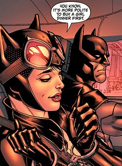 handcuffs. Daredevil And Elektra Matching Icons, Cat Woman And Batman Matching Pfp, Batman Comic Quotes, Catwoman Y Batman, Bat Women, Comics Quote, Catwoman Comic, Catwoman Selina Kyle, Bat Cat