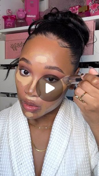 Tammi Clarke💋 on Instagram: "I always forget how much I love a full face of concealer! My skin looked flawless the day I filmed this😍🙌🏾 Do you use foundation?? Products: @hourglasscosmetics concealer ‘Dune’ @juviasplace concealer 10 @hnbcosmetics concealer 6W" Good Foundation Makeup Flawless Face, How To Apply Concealer And Foundation, How To Do Concealer, Concealer Makeup Look, How To Put On Concealer, How To Use Concealer, Concealer Only Makeup Look, Concealer Tips How To Apply, Where To Apply Concealer