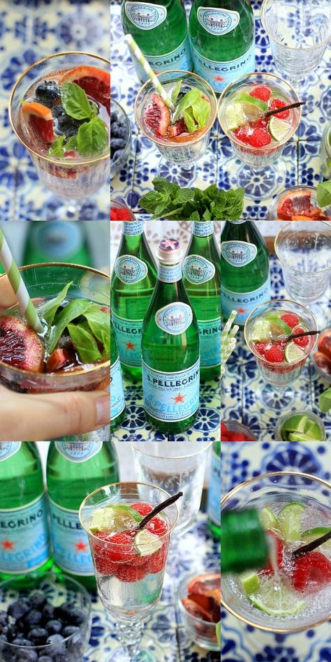 Simple Tips for Healthy Hydration + a DIY Sparkling Water Bar - EA Stewart | Spicy RD Nutrition Sparkling Water Bar, Low Calorie Drinks Nonalcoholic, Diy Sparkling Water, Sparkling Water Cocktail, Marriage Night, Sparkling Water Recipes, Sparkling Water Drinks, Steak Dinner Sides, Water Bar