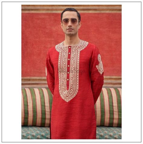 Sabyasachi Menswear Sherwani, Sabyasachi Menswear, Sabyasachi Bridal Red, Male Bride, Menswear Kurta, Heritage Menswear, Ejaaz Couture, Sabyasachi Collection, Seema Gujral