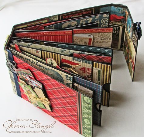 Scraps of Life: Graphic 45 Good Ol' Sport Mini Album Tutorial Mini Albümler, Mini Album Scrap, Kunstjournal Inspiration, Mini Scrapbooks, Baseball Display, Album Tutorial, Mini Ideas, Project Life Cards, Mini Albums Scrap