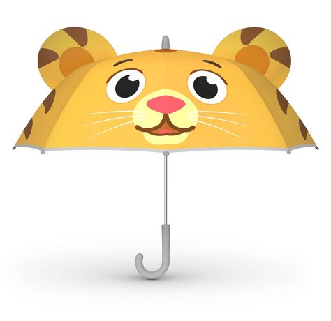 Umbrella For Kids, Kids Umbrella, School Purse, Daniel Tiger's Neighborhood, Kids Umbrellas, Kids Safety, Travel Umbrella, Stitch Fabric, Umbrella Designs