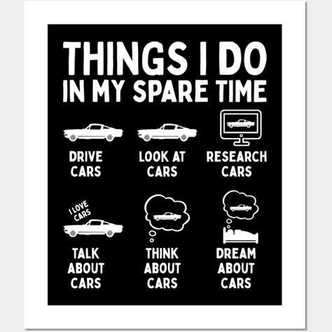 Car Enthusiast Quotes, Car Quotes For Men, Car Guy Quotes, Car Room Decor, Mechanic Life, Funny Car Decals, Future Poster, Car Things, Car Breaks