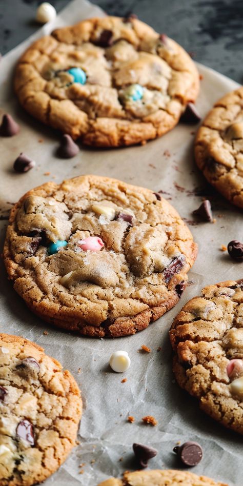 Robin Egg Chocolate Chip Cookies [25 Minutes] - Chasety Robin Egg Cookies, Robin Eggs, Egg Chocolate, Holiday Desserts Table, Spring Treats, No Egg Cookies, Hippity Hoppity, Choc Chip Cookies, Malted Milk