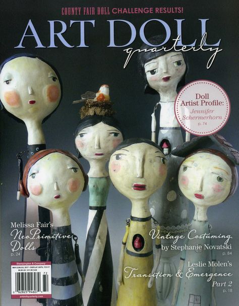 Doll Magazine, Paper Clay Art, Paper Mache Dolls, Inside Art, Paper Mache Art, Paper Mache Sculpture, Paper Mache Crafts, Original Dolls, Spirit Dolls