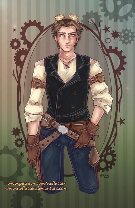 Steampunk Han Solo by NoFlutter Steampunk Character Art, Steampunk Character Design, Steampunk Male, Steampunk Drawing, Steampunk Character, Male Steampunk, Steampunk Costumes, Steampunk Characters, Steampunk Ideas