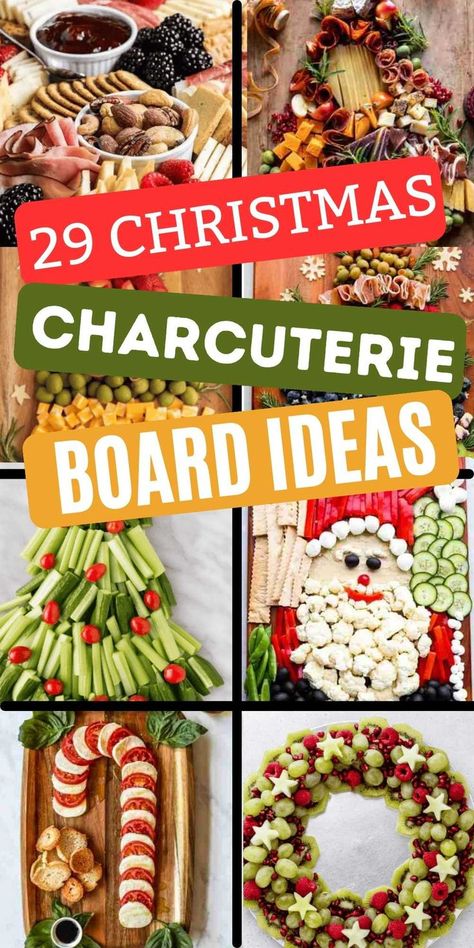 Christmas Charcuterie Board Ideas, Simple Charcuterie, Christmas Charcuterie Board, Charcuterie Board Meats, Christmas Charcuterie, Jul Mad, Christmas Cheese, Charcuterie Board Ideas, Christmas Recipes Appetizers