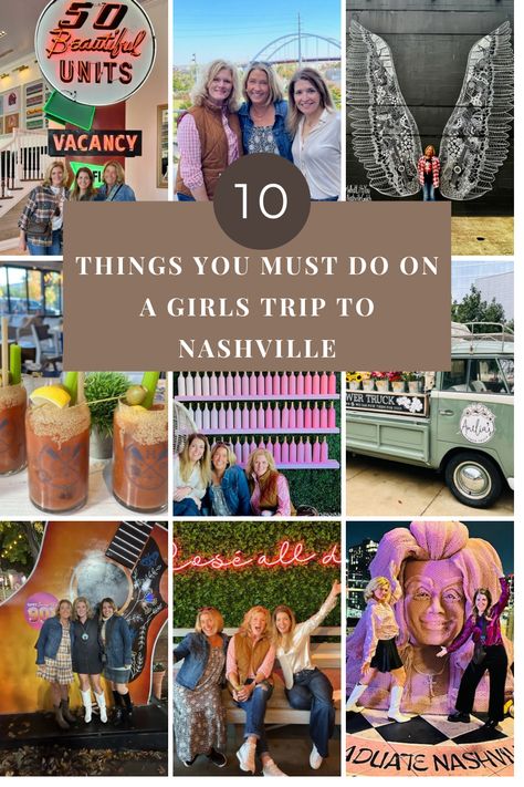 Ranked as the number one bachelorette party destination, this vibrant city is without a doubt one of the best places for a girl’s trip. Whether you are into culture, music, or amazing cuisine, Nashville offers something for everyone! Here are the top 10 things you should put on your “must-do” list! Nashville Girls Trip, Bachelorette Party Destinations, Nashville Trip, Love Culture, Girls Trip, Number One, Bachelorette Party, Nashville, The Good Place