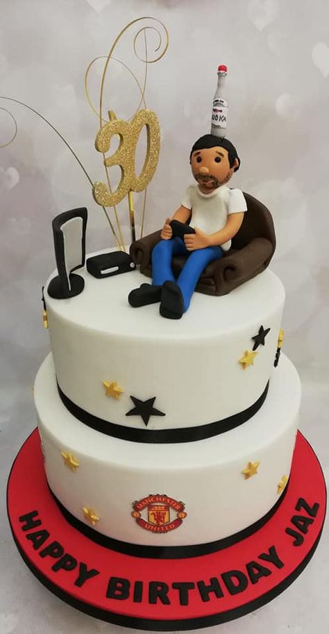 30th Male Birthday Cake, Male 30th Birthday Cake, Male Cakes, 40th Birthday Cakes For Men, 30th Birthday Cake, 30 Cake, 30th Birthday Funny, 30 Birthday, 30 Birthday Cake