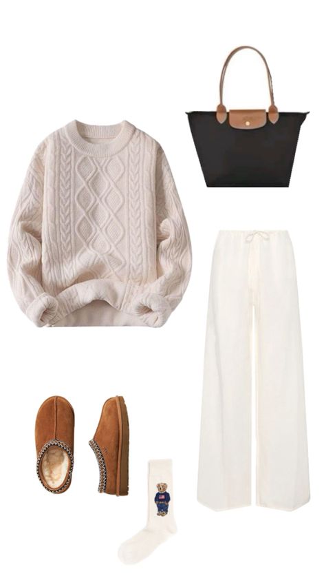 Fall fashion, fall style, fall outfits, cozy season, cozy outfits, trendy style, linen pants, cable knit sweater, oversized sweaters Linen Pants Outfit Fall, Style Linen Pants, Style Fall Outfits, Fall Linen, Knit Sweater Oversized, Linen Pants Outfit, Pants Outfit Fall, Cozy Outfits, Cozy Fall Outfits