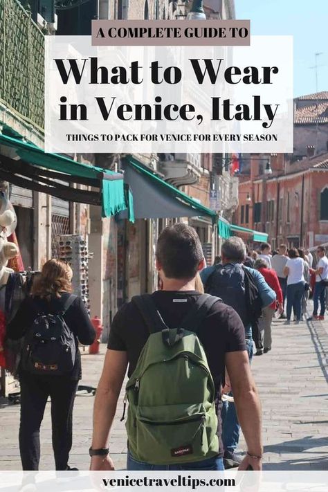 What to Wear in Venice 2024 (Packing List for All Seasons) What To Wear In Venice, Venice In October, What To Pack For Italy, Italy In October, Italy Packing List, Italy Dress, Things To Pack, Carry On Essentials, Visit Venice