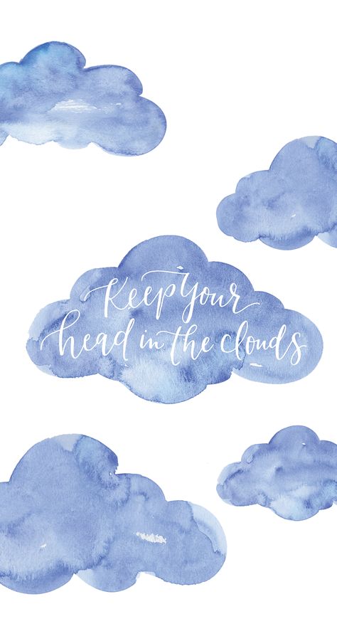 clouds printable Taustakuva Iphone Disney, Bright Room, Happy March, Room Studio, Prințese Disney, Head In The Clouds, Foto Tips, Trendy Wallpaper, Iphone Wallpaper Vintage