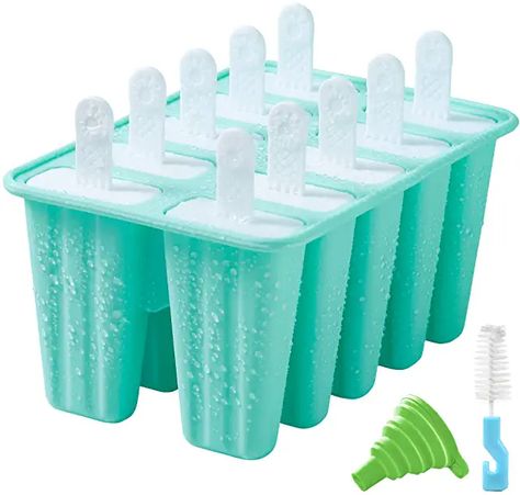 Diy Ice Pops, Popsicles Recipes, Ice Pop Maker, Ice Popsicle, Popsicle Mold, Ice Pop Molds, Homemade Popsicles, Popsicle Molds, Ice Pop