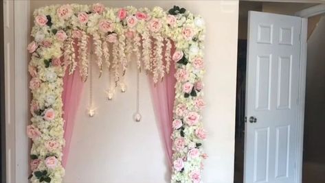 DIY-pool Noodle backdrop [Video] | Diy wedding decorations, Diy wedding backdrop, Diy wedding Diy Girlande, Decoration Evenementielle, Gubahan Bunga, Backdrop Decor, Diy Wedding Backdrop, Pool Noodle, Diy Event, Diy Pool, Diy Bridal