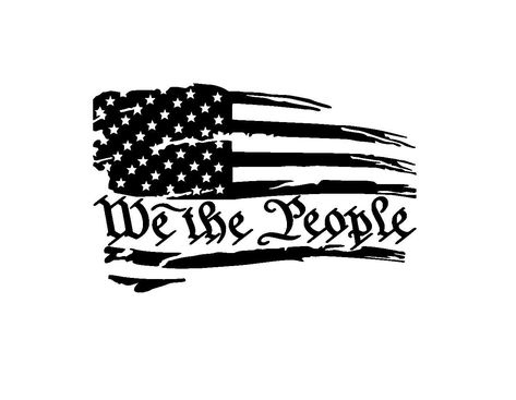 American Flag Car Decal, American Flag Silhouette, We The People Tattoo Woman, We The People Svg, We The People Tattoo Design, Car Sticker Design Ideas Vinyl Decals, Car Decals Vinyl Window Stickers, American Flag Svg Free, We The People Tattoo