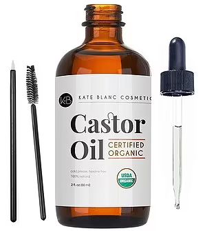 Castor Oil For Hair Growth, Lash Growth Serum, Eyebrow Growth Serum, Natural Hair Treatments, Dry Brittle Hair, Eyebrow Growth, Castor Oil For Hair, Organic Castor Oil, Eyelash Growth Serum