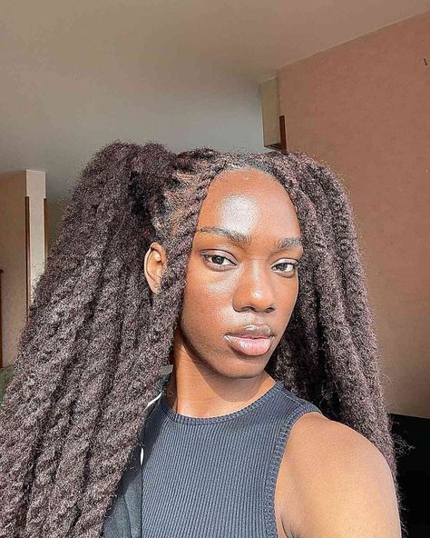 Marley Twists With Curls, Marley Twist Hairstyles, Latest Hair Braids, Marley Twist, Marley Hair, Faux Locs Hairstyles, Quick Braided Hairstyles, Twist Braid Hairstyles, Protective Hairstyles Braids