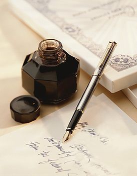 Old Letters, Ink Bottle, Handwritten Letters, Dip Pen, Lost Art, A Pen, Fountain Pen Ink, Writing Tools, Pen And Paper