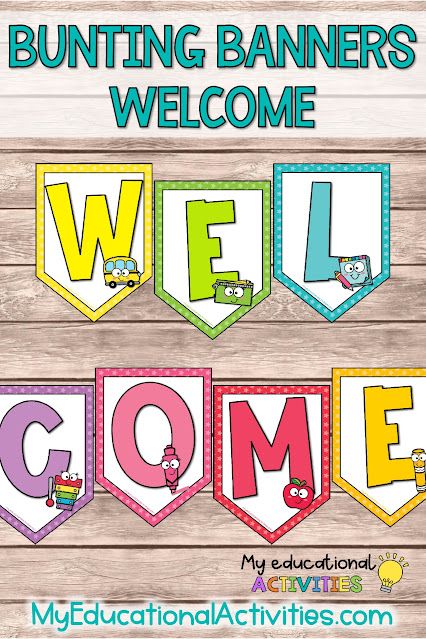 Welcome To Preschool Sign, Welcome Door Design Classroom, Welcome Banners For Classroom, Welcome Back To School Banner Printable, Teacher Banner Classroom Decor, Classroom Banners Printable, Welcome Back To School Printables Free, Welcome Back Banner Printable Free, Welcome Printable Free