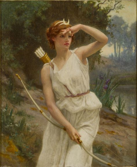 Guillaume Seignac, Diana The Huntress, Goddess Of The Hunt, The Huntress, Bow And Arrow, The Goddess, A To Z, Wikimedia Commons, Greek Mythology