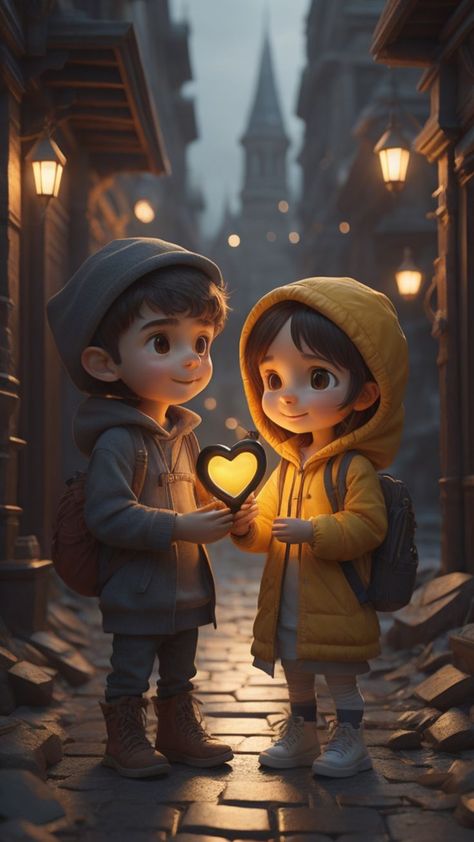 Cute little friends trending on Pinterest images 2 Couple Poses Drawing, Animation Camera, Holding Heart, Love Couple Wallpaper, Cute Love Photos, Cartoon Love Photo, Couples Love, Cute Love Wallpapers, Romantic Anime Couples